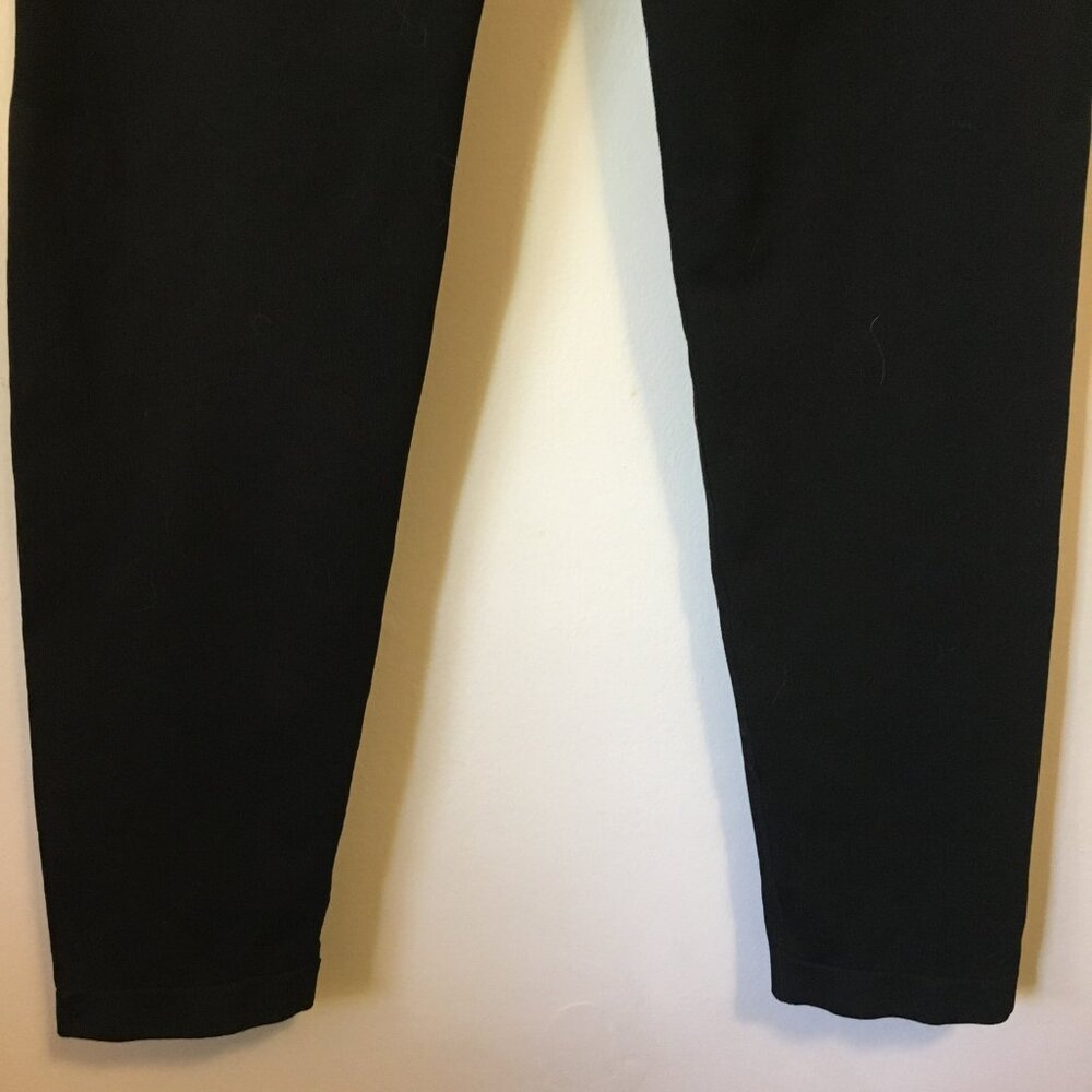 Black Seamless Scrunch Butt Leggings High Waisted Size - Picture 6 of 12